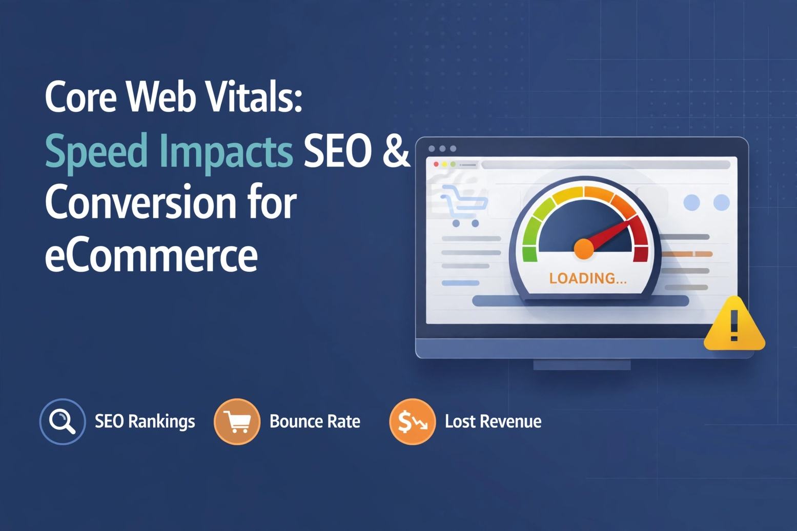 Core Web Vitals impact on ecommerce search rankings
