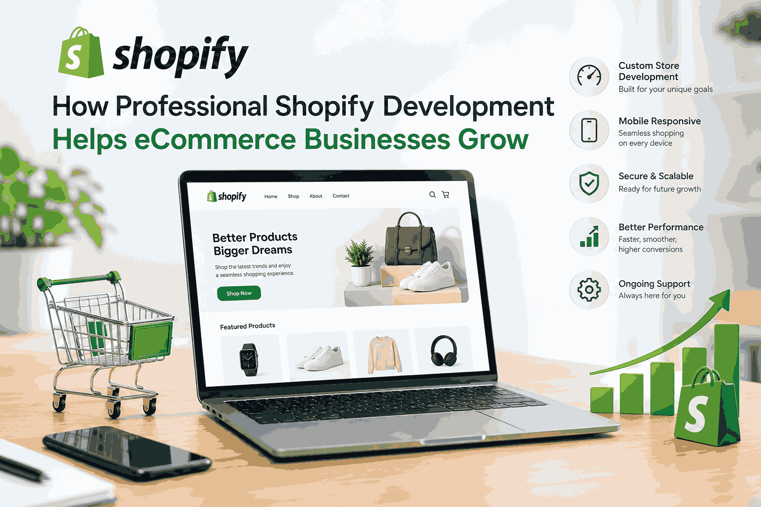 professional Shopify development boosts conversions