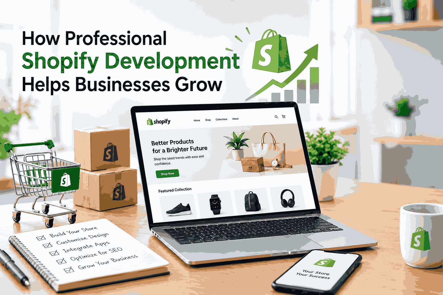Professional Shopify development helps businesses grow with a user-friendly online store, custom design, mobile optimization, and improved shopping experience.
