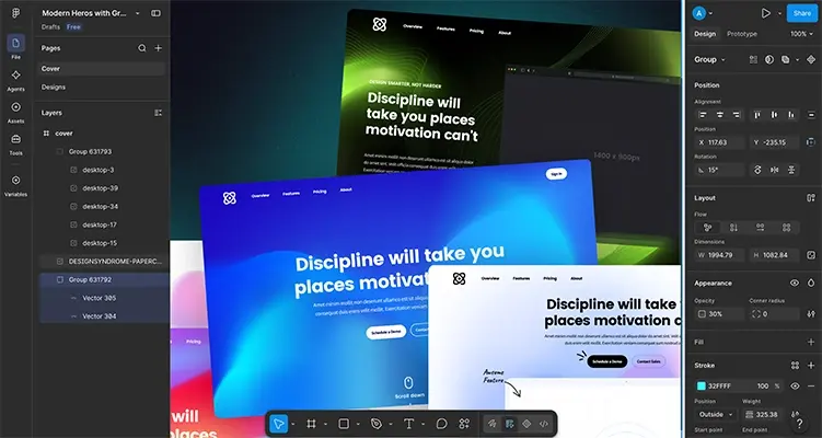 Mobile App Design Mockup